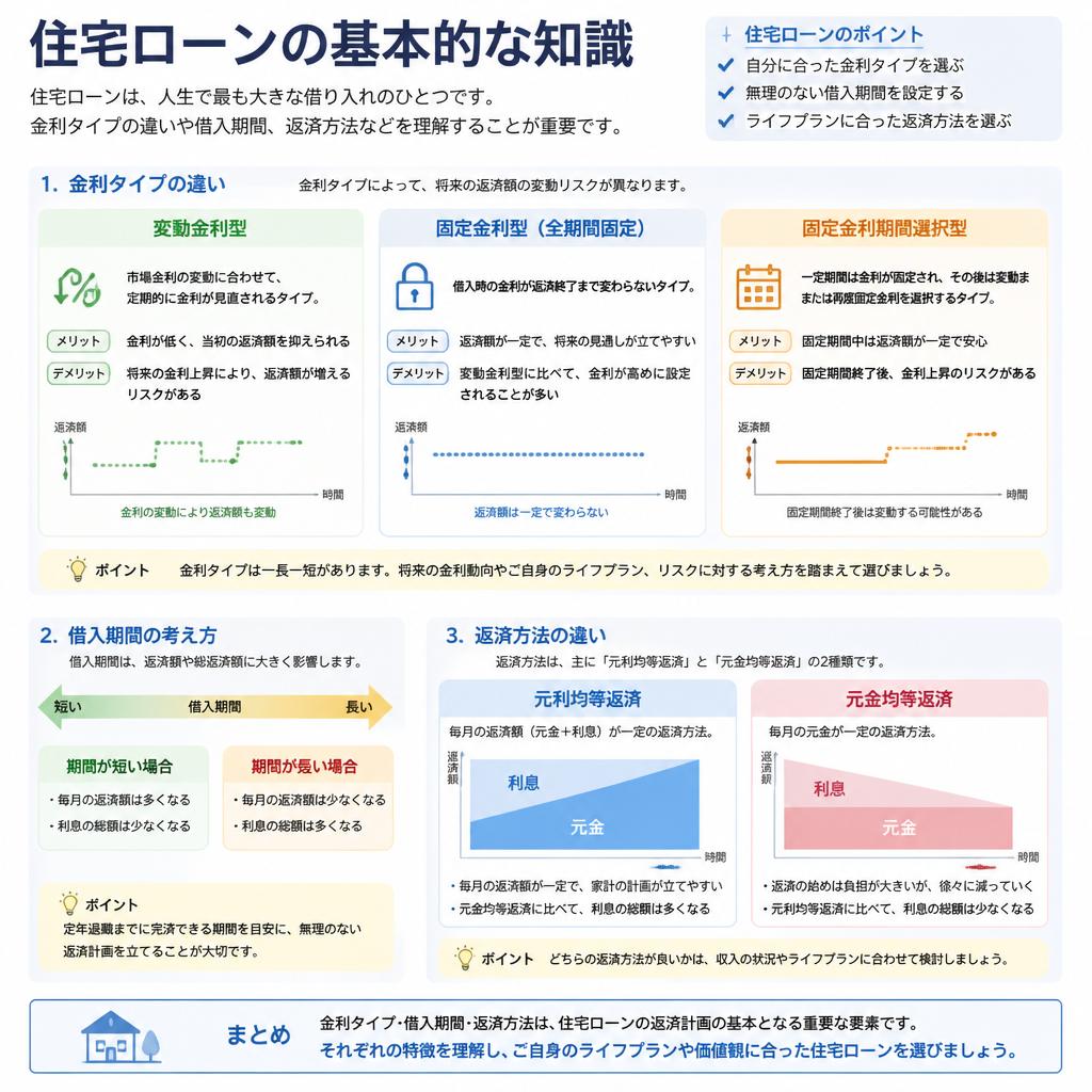 2. 住宅ローンの基礎知識