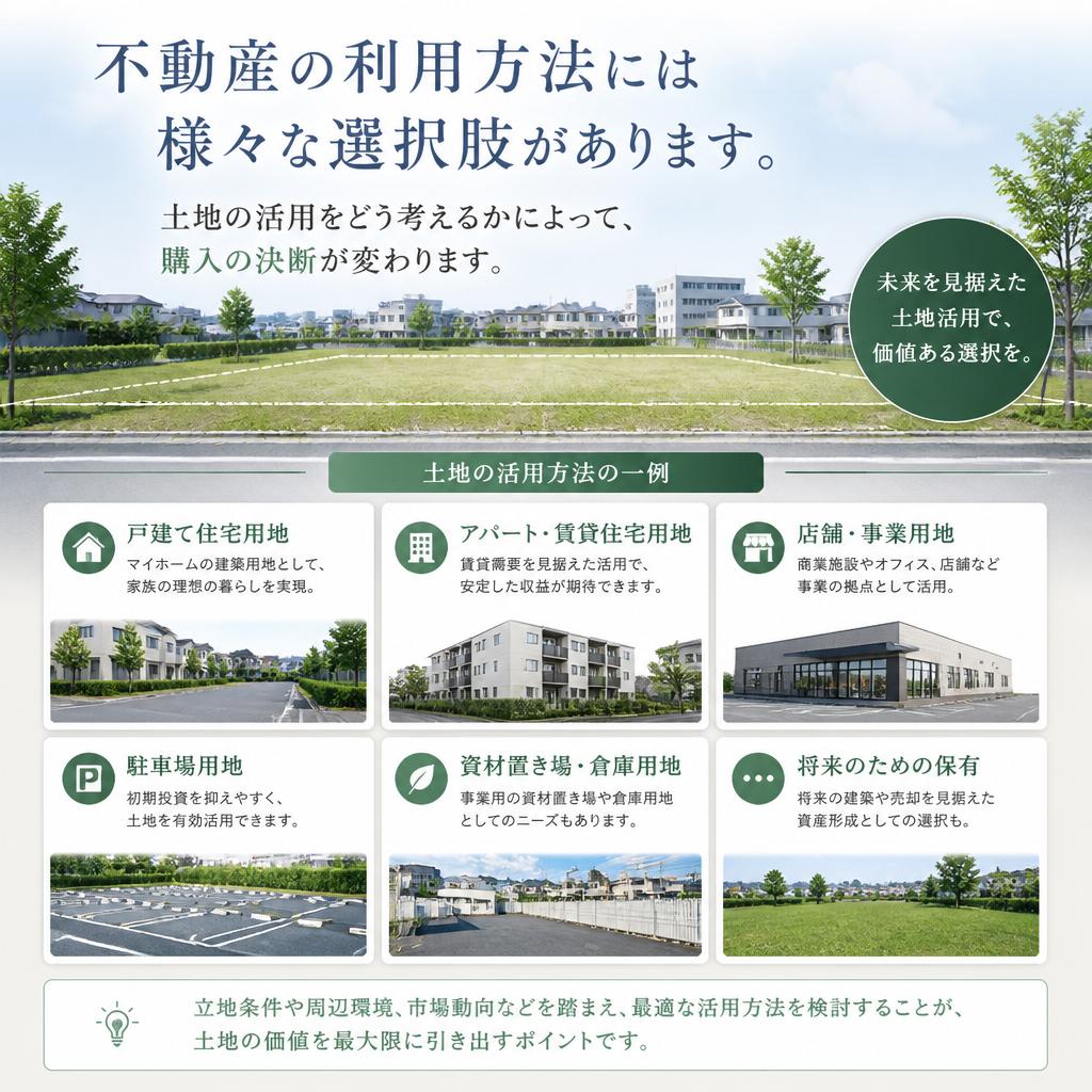 4. 土地活用の選択肢とは