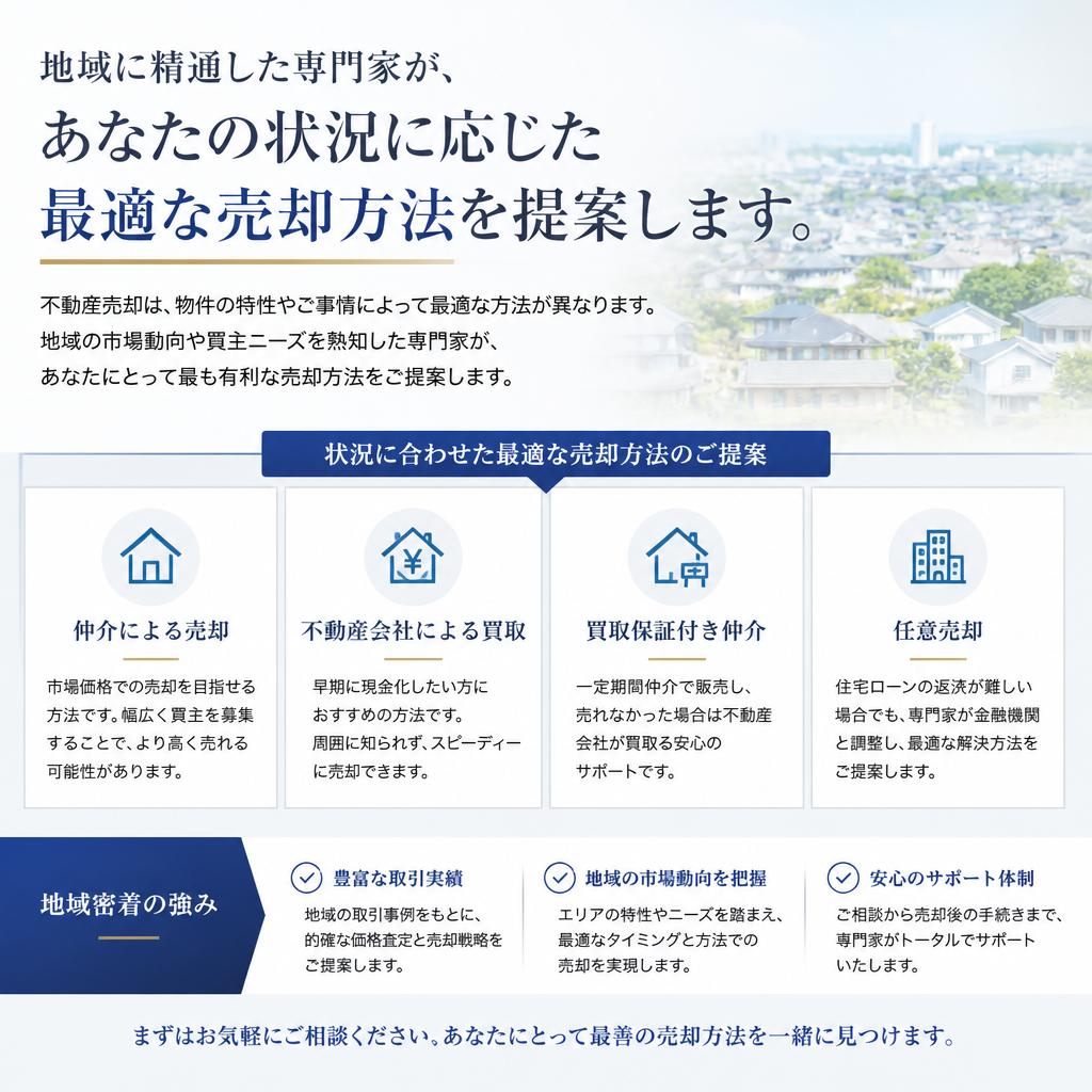 専門家によるカスタマイズした提案