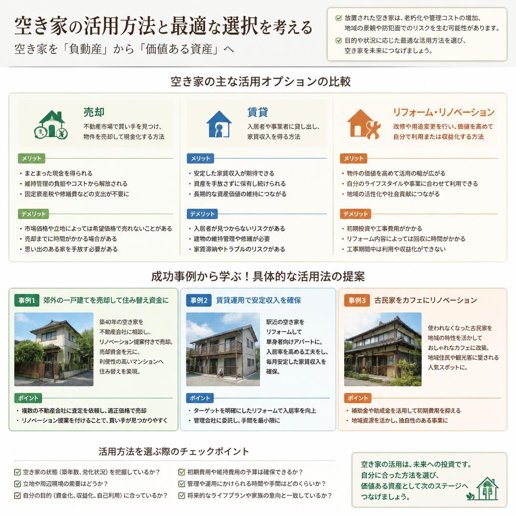 空き家活用の実践的アプローチ