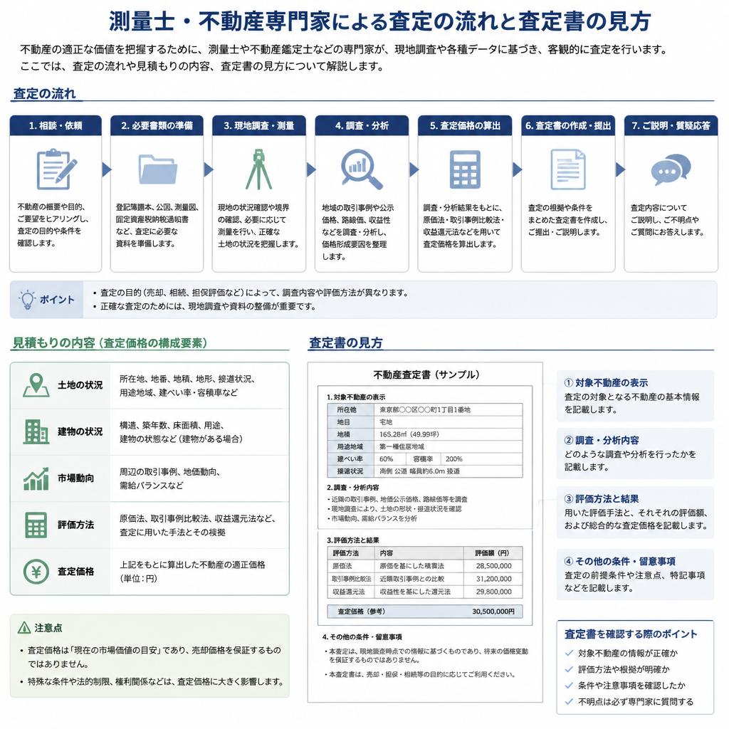 不動産専門家による査定プロセス