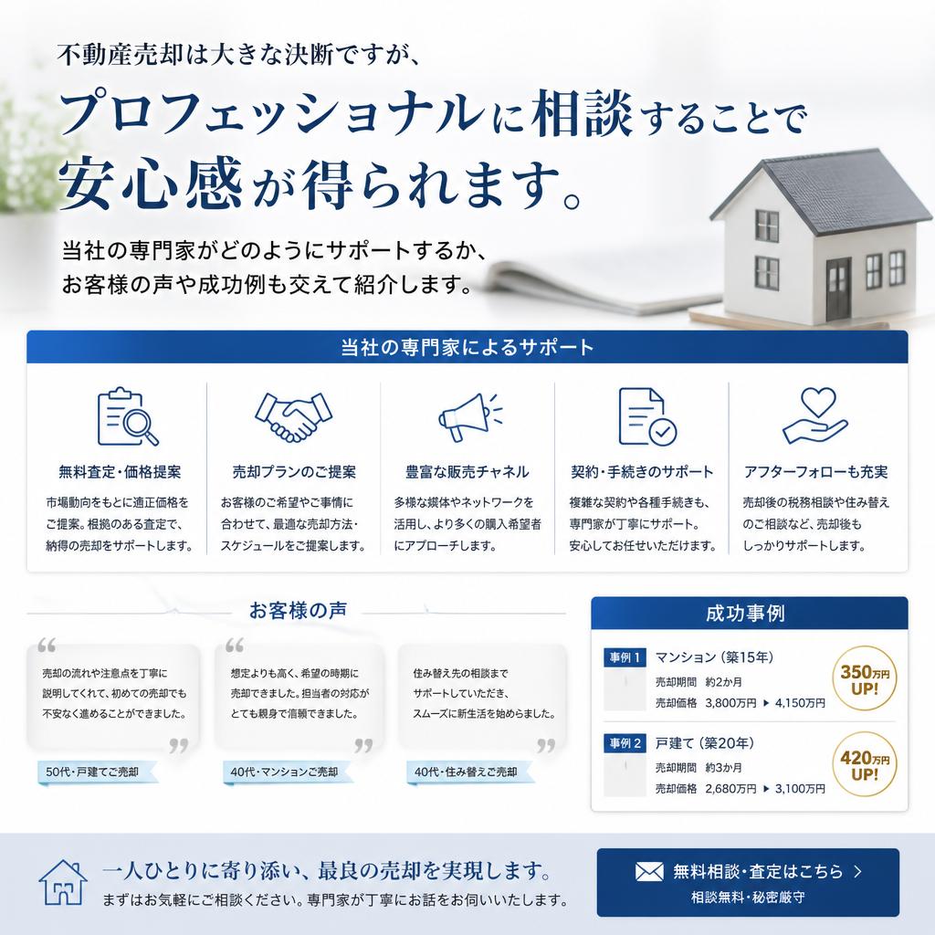 安心して任せられる信頼のパートナー