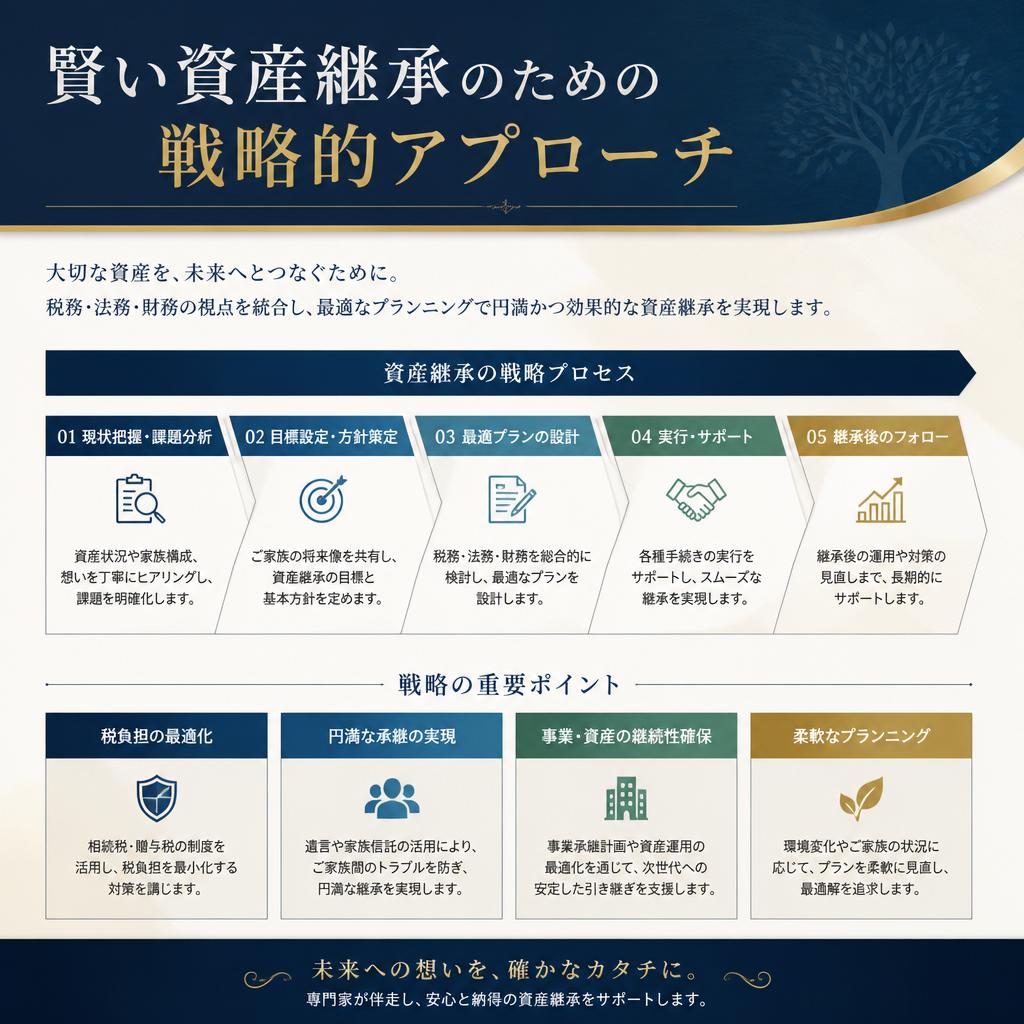 賢い資産継承のための戦略的アプローチ