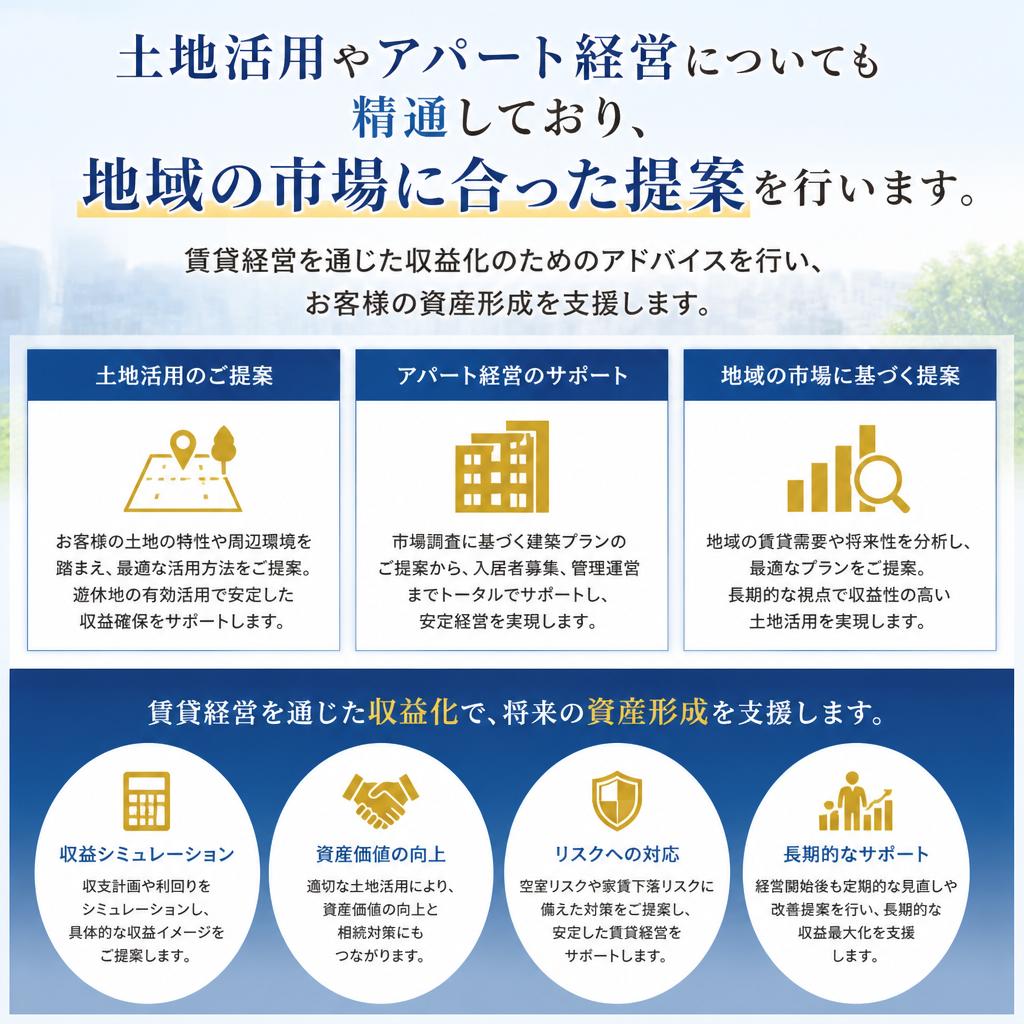アパート経営のご提案