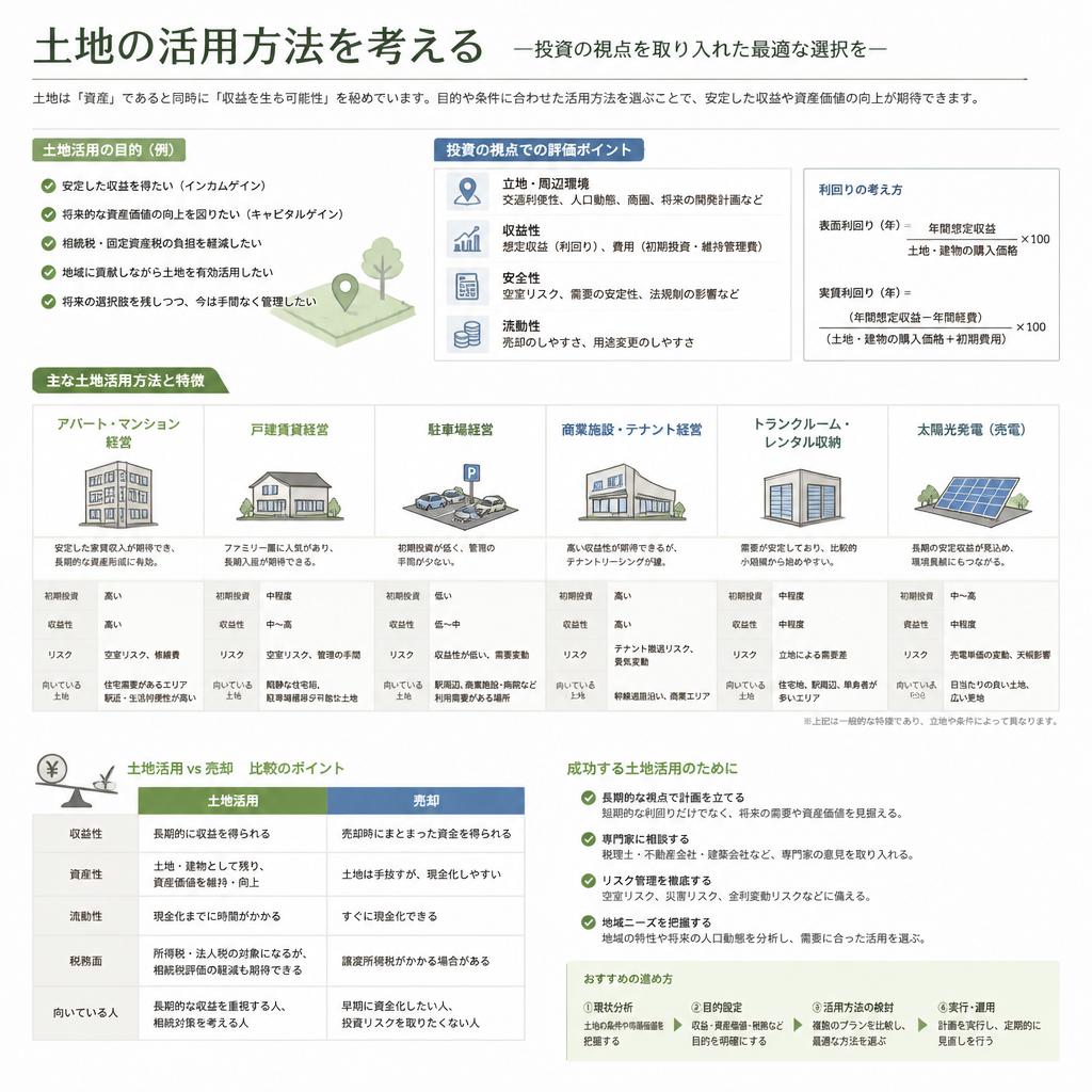 4. 土地活用の可能性を考える