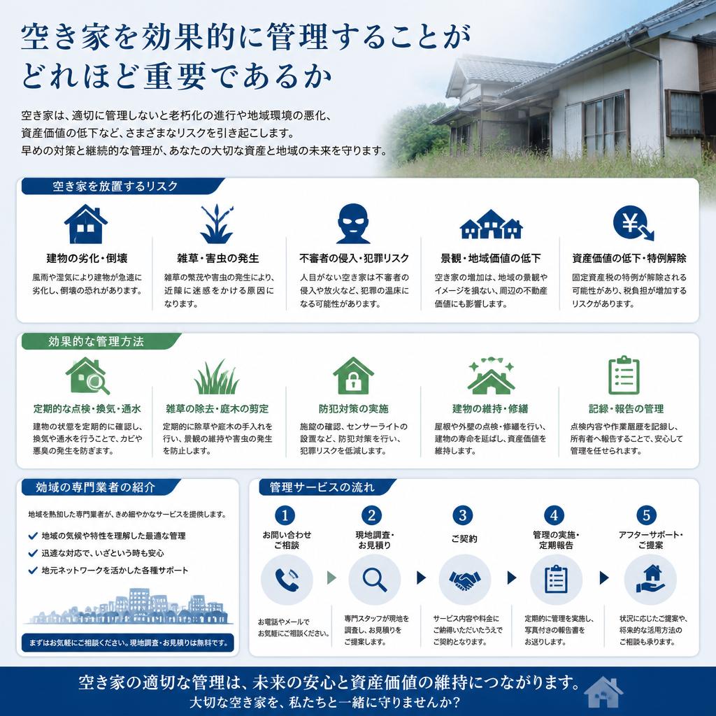 空き家管理の重要性と方法