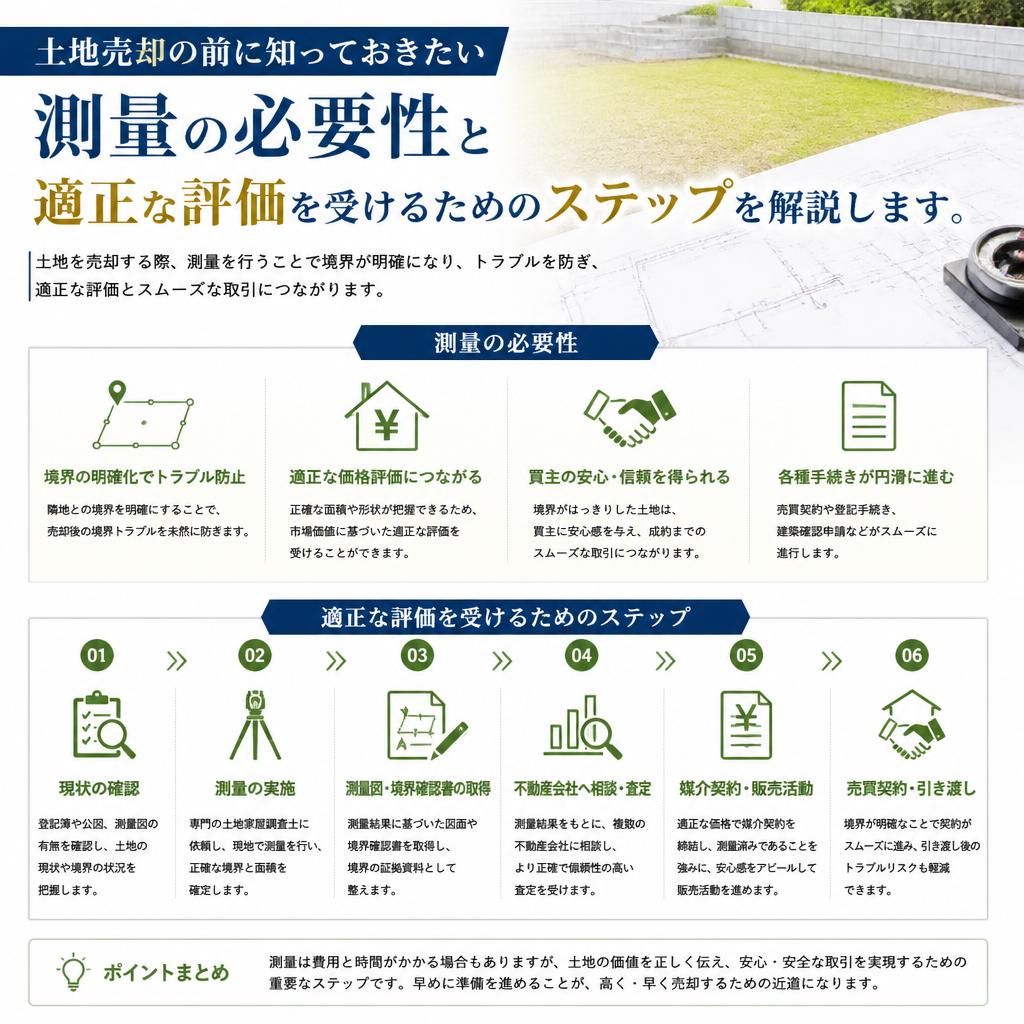 土地測量の重要性