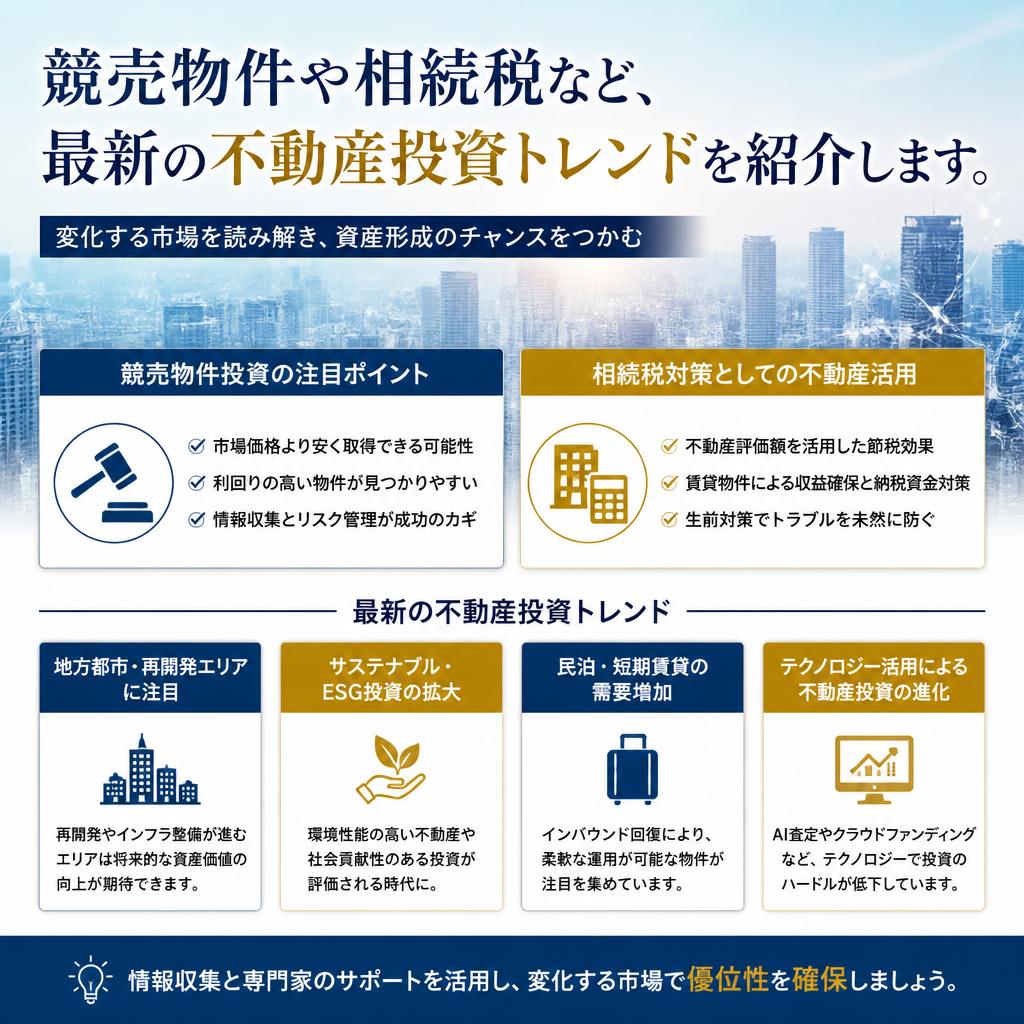 2. 不動産投資における新しいトレンド