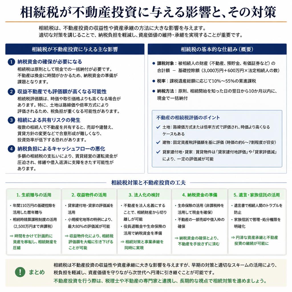 4. 相続税が不動産投資に与える影響