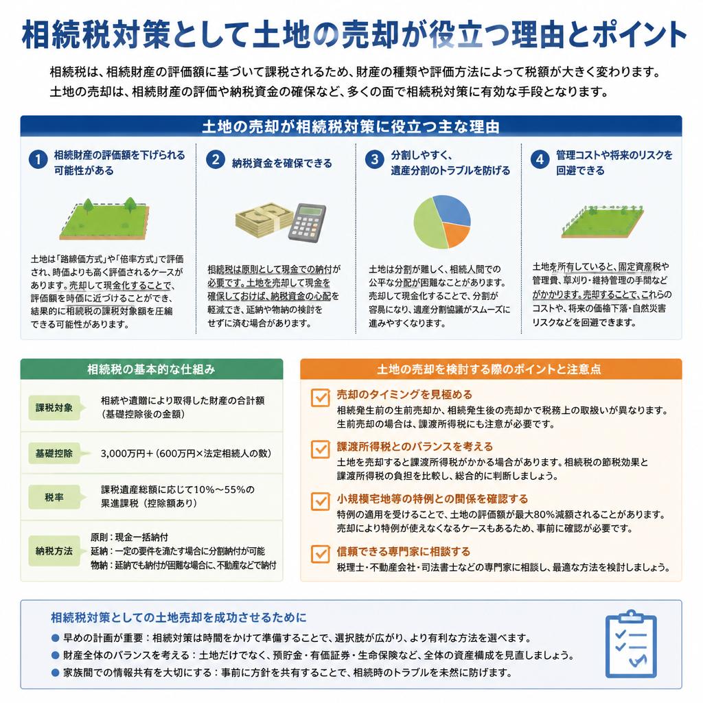 相続税対策としての土地売却