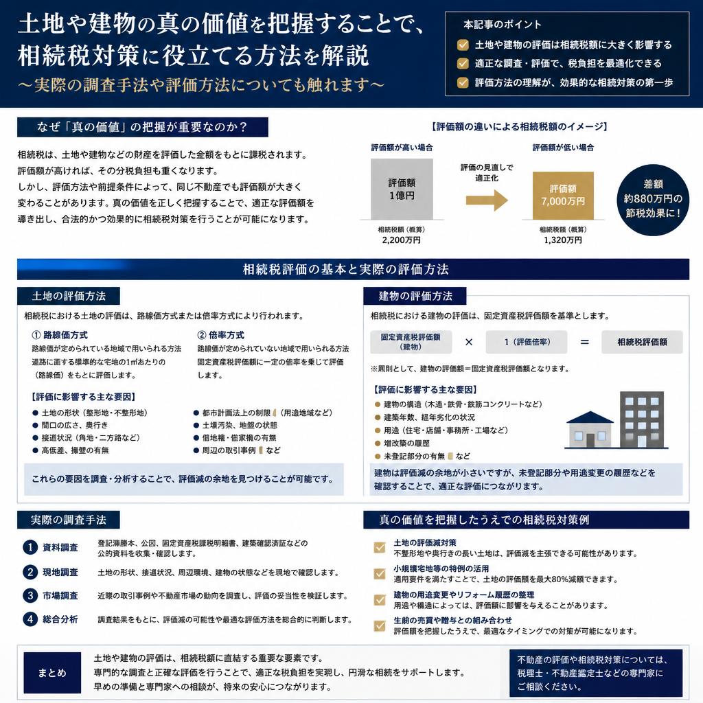 土地建物の調査の重要性