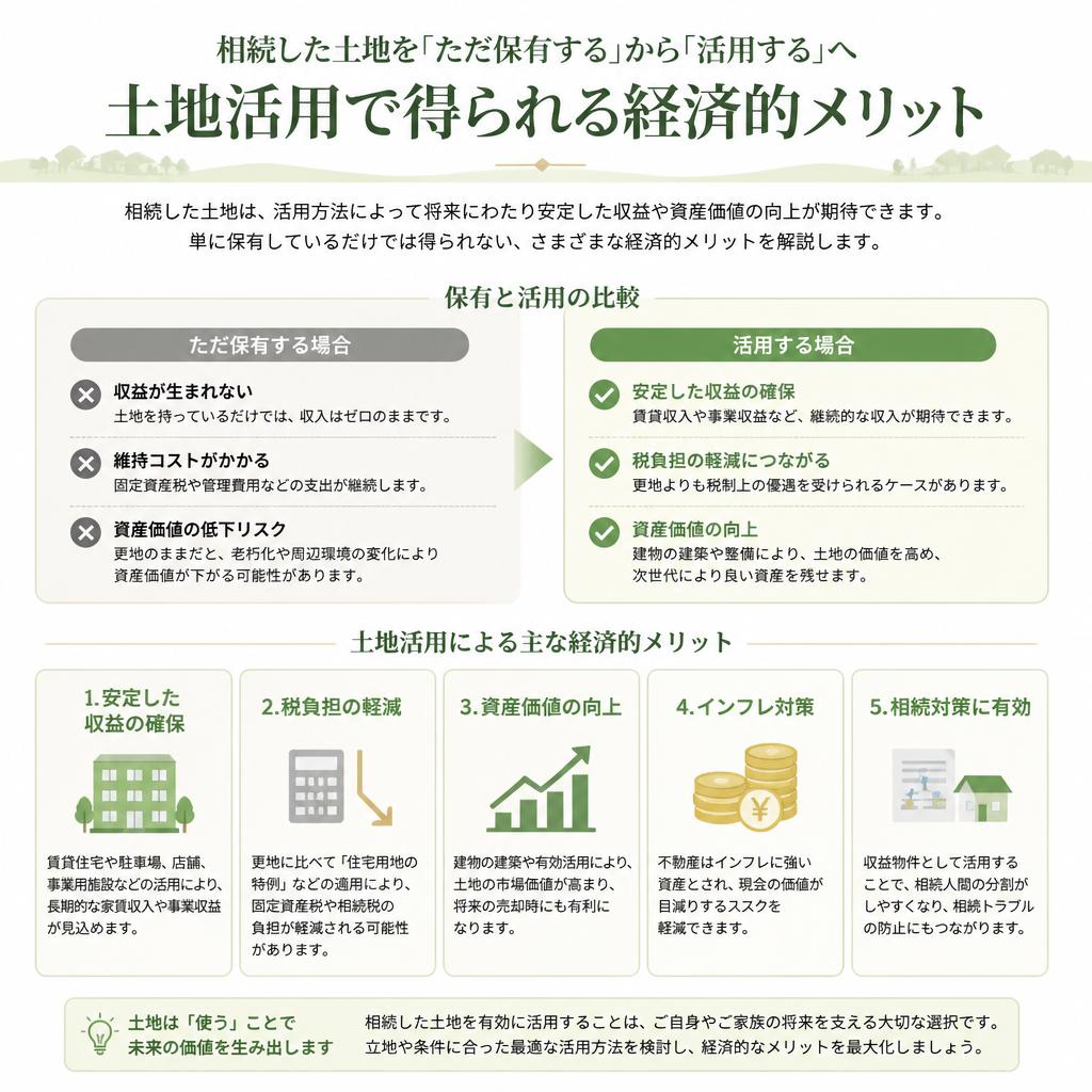 土地活用のメリット