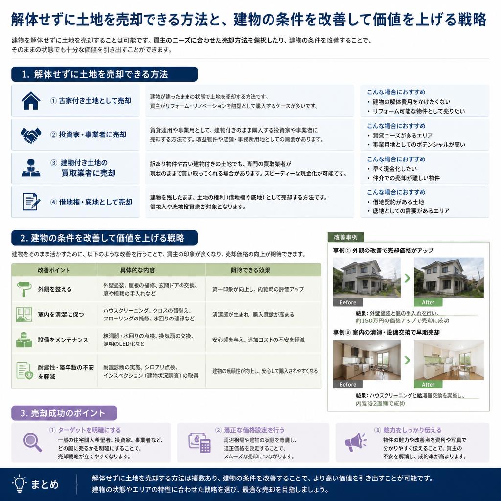 解体以外の選択肢は?